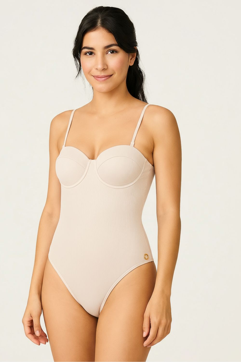 Vestido de baño enterizo en microfibra